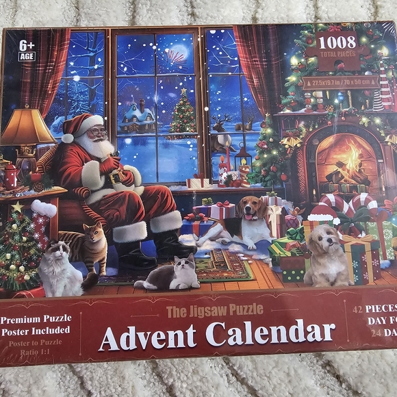 #33 Christmas Advent Calendar Jigsaw Puzzle - Picture 1 of 4